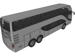 Bus 3D Model preview