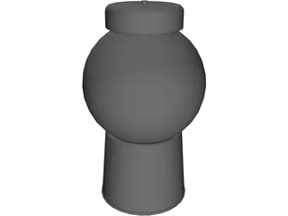 Gumball Machine 3D Model preview