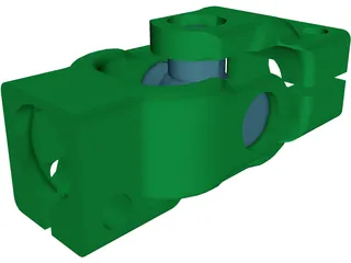 Universal Joint 3D Model preview