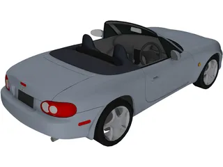 Mazda MX-5 Roadster 3D Model preview