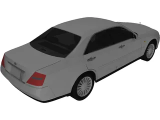 Nissan Cedric (1999) 3D Model preview