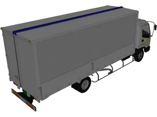 Isuzu Forward V 3D Model preview