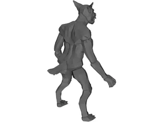 Warewolf 3D Model preview