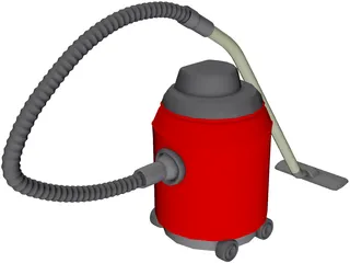 Shop VAC 3D Model preview