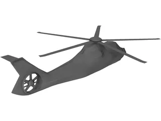 Boeing/Sikorsky RAH-66 Comanche 3D Model preview