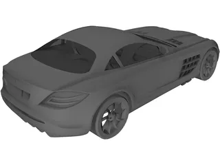 Mercedes-Benz SLR McLaren 3D Model preview