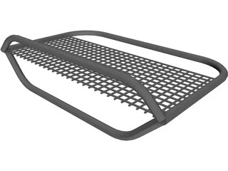 Crush Barrier 1.5m 3D Model preview
