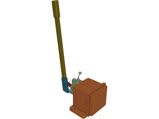 Priming Pump 3D Model preview