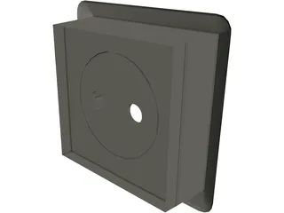 Plug Socket 3D Model preview