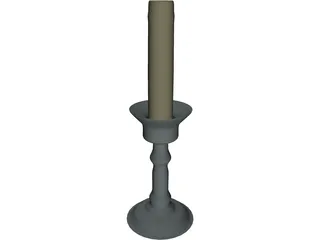 Candle 3D Model preview