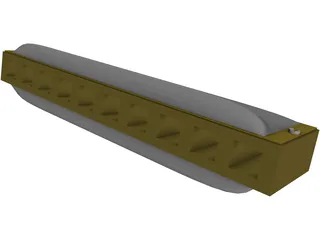 Mouth Organ 3D Model preview