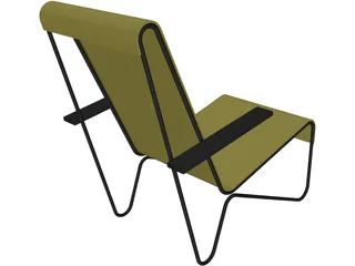 Home Design Chair 3D Model preview