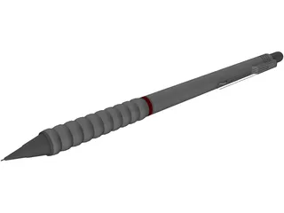 Mechanical Pencil 3D Model preview