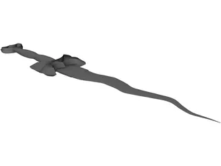 Dagger Flame 3D Model preview
