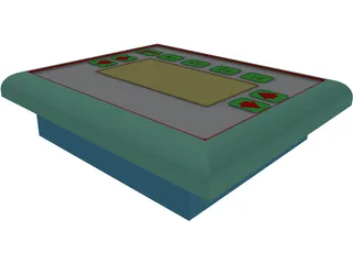 Control Panel 3D Model preview