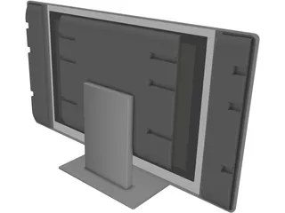 Plazma TV 3D Model preview