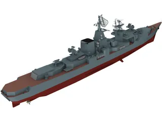 Kara Class BPK Type 1134B 3D Model preview