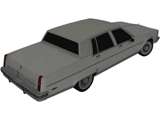 Oldsmobile Regency (1980) 3D Model preview
