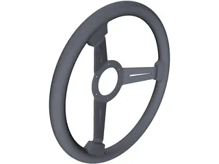 Nardi Classic Steering Wheel 330mm 3D Model preview