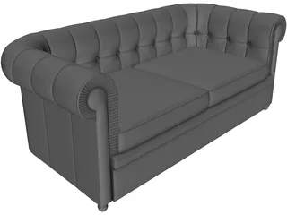 Couch 3D Model preview