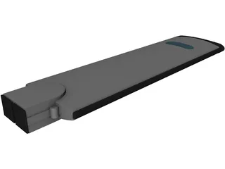 Sensormatic Gate 3D Model preview