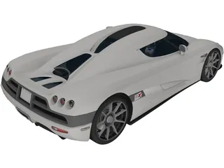 Koenigsegg CCX 3D Model preview