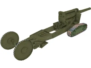 B-4 wz.1931 kal.203mm 3D Model preview