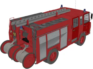 Renault Camiva Berliet 770 (1981) 3D Model preview