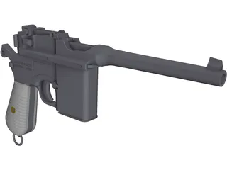 Mauser 711 3D Model preview