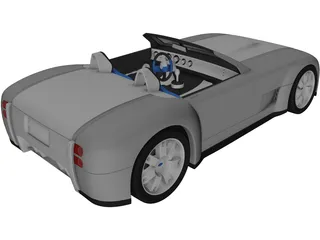 Ford Shelby Cobra (2004) 3D Model preview