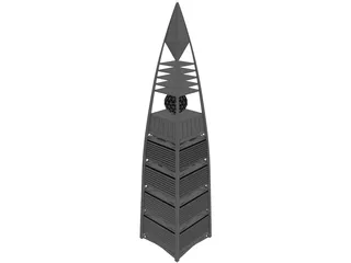 Al Faisaliah Center 3D Model preview