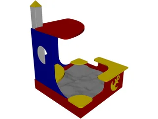 Sandbox 3D Model preview
