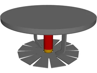 Fire Sprinkler 3D Model preview