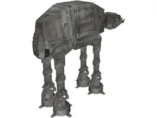 Star Wars Imperial Walker (AT-AT) 3D Model preview