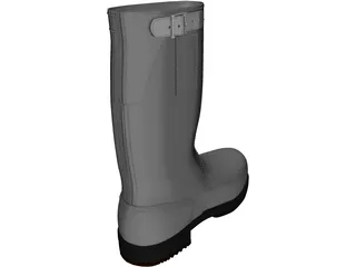 Boot 3D Model preview