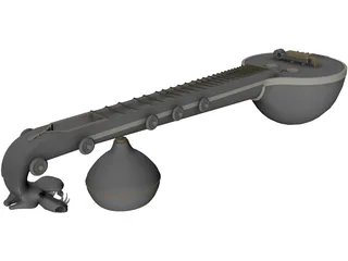 Veena 3D Model preview