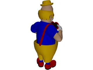 Clown 3D Model preview