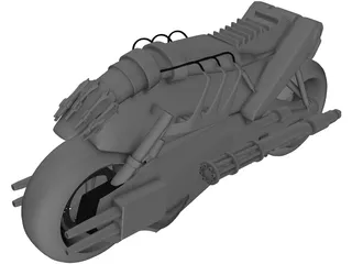 Mototerminator 3D Model preview