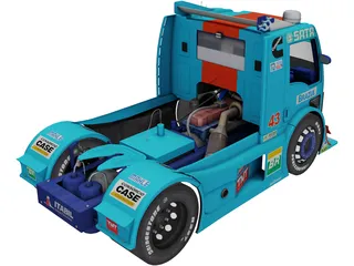 Ford Cargo DF Motorsport 3D Model preview