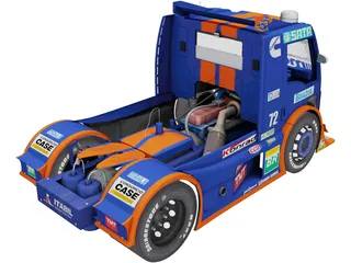 Ford Cargo DF Motorsport 3D Model preview