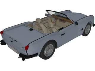 Triumph Spitfire Mk2 (1965) 3D Model preview