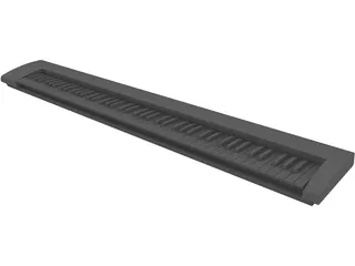 M-Audio 88 Key MIDI Controller 3D Model preview