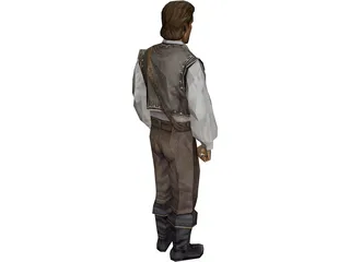 Sailor 3D Model preview