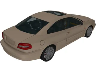 Volvo C70 Coupe 3D Model preview