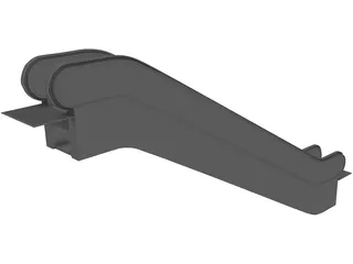 Escalator 3D Model preview