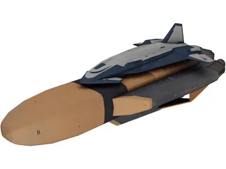 Shuttle 3D Model preview