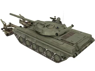 T-64B Trall 3D Model preview