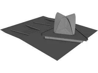 Cathedral 3D Model preview
