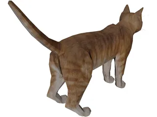 Cat 3D Model preview