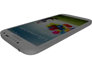 Samsung Galaxy S4 3D Model preview